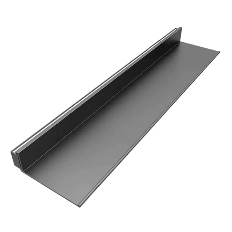Moderne aan de muur gemonteerde LED-zwevende displayplanken
